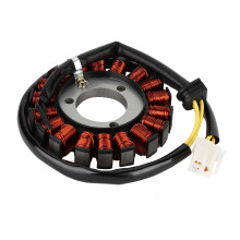 Motorcykel elektrisk stator ersättningsenhet högsta kvalitet lamineringsmaterial plug and play passar för GSX R600 2006-2015 korrosionsskyddande