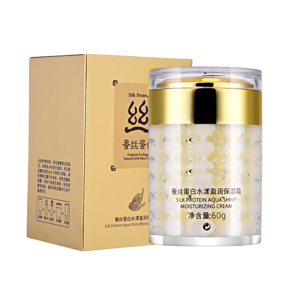 Revitalize Your Skin with Silk Protein Anti-Wrinkle Serum, Anti-Aging Vitamin E Essence, Hyaluronic Acid Moisturizer, Natural Antioxidant Serum for a