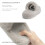 Γυναικείες παντόφλες Memory Foam Fuzzy, με ανοιχτά δάχτυλα από τεχνητή γούνα και δύο 4