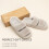 Γυναικείες παντόφλες Memory Foam Fuzzy, με ανοιχτά δάχτυλα από τεχνητή γούνα και δύο 5