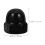 100 PCS Hexagonal Bolt Covers Protection Caps for Screws Black 2