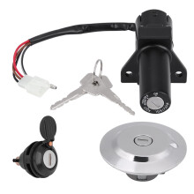 Juego de llaves para Yamaha R1R6 Tapa de gasolina Interruptor de encendido Bloqueo de asiento Material de aluminio billet súper de alta calidad y