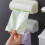 Wall-Mounted Plastic Trash Bag Dispenser Roll Holder – No-Punch, Compatible with Standard Rolls 4