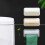 Wall-Mounted Plastic Trash Bag Dispenser Roll Holder – No-Punch, Compatible with Standard Rolls 6