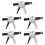 5Pièces Pistolet À Colle Chaude Multi-Usage Pp+fibre Pour Bricolage 8