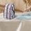 Axolotl Flower Garden Polyester Steamer Storage Bag 3