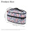 Axolotl Flower Garden Polyester Steamer Storage Bag 6