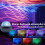 Party Light-projektor RGB LED USB-driven 9,2x9,2x7,8 cm 3