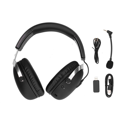 Gaming Headset, Pro-tuned Audio Profiles, Customized Sound Unit, Low Latency, Titanium Drivers, Noise Canceling Mic, Multi-platform Compatibility,