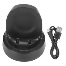 Advanced Smartwatch Charger, Humanization Design Speedy Full Charge for Wireless Charging, Black Plastic with Anti Slip Mat Ensures Safe and Stable