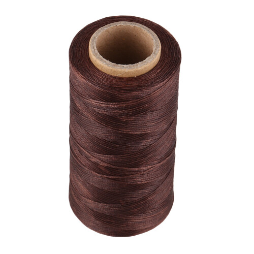 Waxed Leather Sewing Thread 260M 150D 1mm Light Brown 1