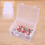 Jewelry Storage Box Clear with Lid 1 Pack 2