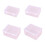 Jewelry Storage Box Clear with Lid 1 Pack 4