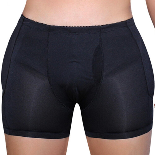 Men's Breathable Shapewear Boxers Thick Pad High Elastic 2
