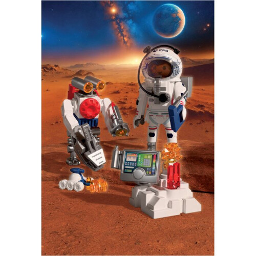 PLAYMOBIL ESA: Astronaut with Robot 1
