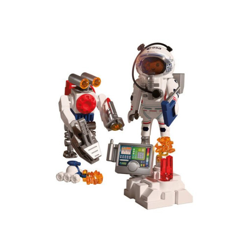PLAYMOBIL ESA: Astronaut with Robot 2