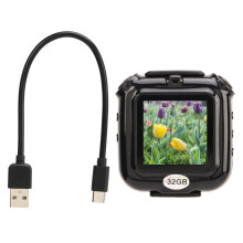 Audio Chronicles: Touch Screen Mp3Player With Integrated1080P Hd Camera, Noise Reduction, And Built-In Speaker For Your Everyday Journeys