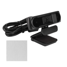 Webcam1080P For Pro Streaming, Autofocus With Wide Screen Video Calling And Privacy Cover, Plug And Play Full HD Noise Cancelling Mic, Game