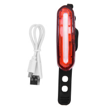 Rear Bicycle Light USB Rechargeable Super Bright LED Waterproof High Lumens Cycling Taillight Easy Installation Flashing Modes Shock Resistant Modern