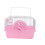 conjunto de gaiola para hamster para viagens, transporte e uso doméstico, pequenos animais de estimação, 11,4 x 6,7 x 6,1 polegadas 5
