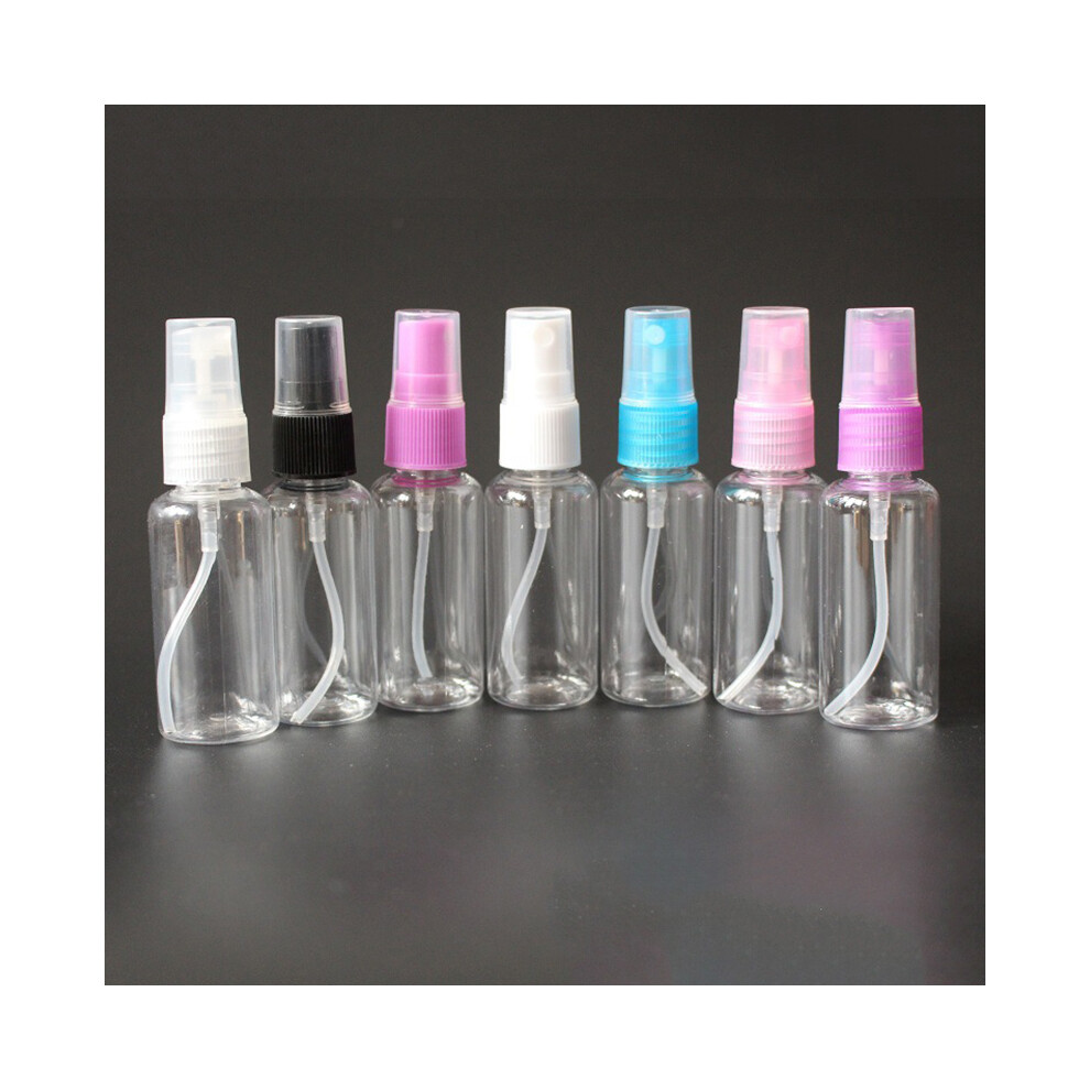 Leakproof Fine Mist Spray Bottle Travel Size, Reusable Portable BPA Free Plastic Mini Sprayer For Perfume Water Aromatherapy Cosmetics