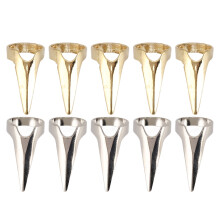 Versatile Usage Hair Parting Tool Metal Finger Tool Smooth Tip Design Reusable Hair Tool Lightweight And Durable Braiding Aid For Cosplay Nail Art