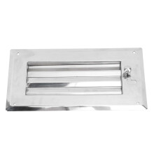 Air Diffuser Stainless Steel Ventilation Grille Marine Accessories Anti Corrosion Anti Rust Adjustable Louver Design Weather Resistant Durable For