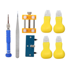 Dublu manetă de îndepărtare pentru ceas instrument de reparare a bateriei instrument de înlocuire ceasuri rezistent la apă capac spate remover