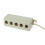 RJ11 telephone splitter adapter 5-way 6P4C 3
