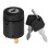 Interruptor de ignição para veículos elétricos e scooters com chave de cobre e plástico (conjunto de 1 unidade) 7