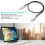 Raid Systems Expansion Cable High Bandwidth Fast Data Access Backwards Compatible With Sata 8