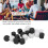 20 Pcs DIY Sticker Dice 16x16x16mm White/Black 4