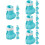 20Pièces Bottines Chats Anti-Griffures Silicone Respirantes 11