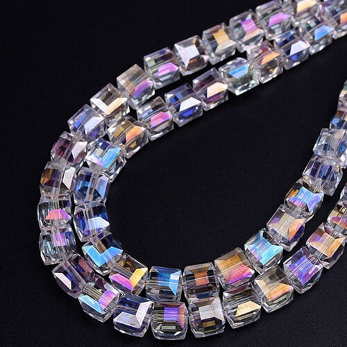 Crystal Beads AB Color 4mm 6mm 100 pcs 2