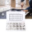 Rust Resistant M2Screws Set, Stainless Steel Hex Socket Head Precision Threads Complete Fastening Assortment With Storage Box For Precision 5