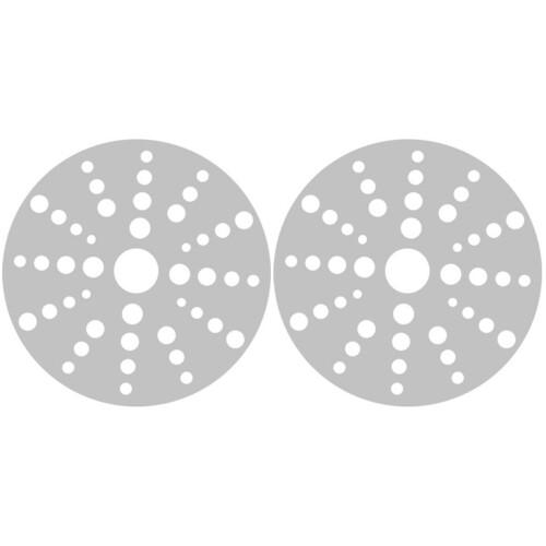 2Pièces Conduction Thermique Cuisine Argentées Pour Induction