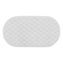 Comfortabele Baby Verschoningsmat Waterdicht Wit Katoen Tpu
