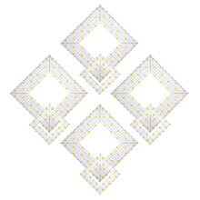 8Pièces Règles Patchwork Multi Colors Durable Couture