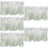 5Pcs Multi Color Rustic Style Window Valance Short Curtains for Home 1
