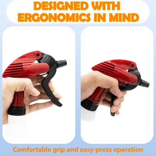 Spray Bottle Nozzle Replacement Compatible for Zep for 8, 16, 24, 32oz Bottles,Adjustable Output,Leakproof,2-Pack 2