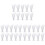 30Pcs Clear Pudding Cups Dessert Cups for Party Serving 1