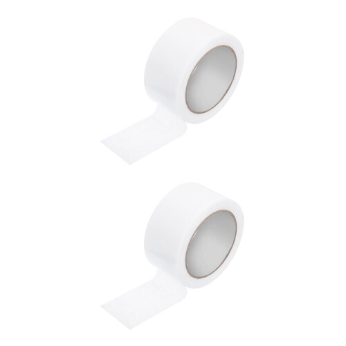 2 Rolls Hand Tearable Tape Packaging Sealant Teal