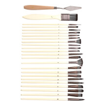 Raindrops Pcs Suit For Kids Nylon Hair Brush Set Paintbrush Child