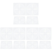 Small White Pet Mandala Dot Stencils Decorative DIY Supplies