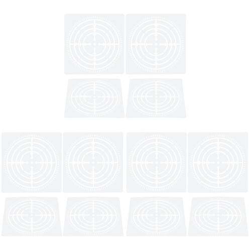 Small White Pet Mandala Dot Stencils Decorative DIY Supplies
