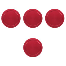 4Pcs Threaded Red Metal Caps for Telescope and Teleconverter Eyepieces
