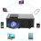 Home Theater LCD Projector Wireless Internet Portable Design Keystone Adjustment HDMI Input Multiple Interfaces For Expansion 7