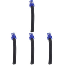 4Pièces Caps Réservoir Ventilés Bleu En Métal Résistant