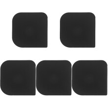5St Zwarte St Plastic Keukenpan Schraper Set, Duurzaam Voor Potten