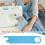 Sewing Machine Needle Threader Tool with Magnetic Back, Alignment Guide, and Built-in Ruler 3